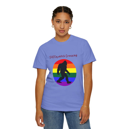 Sassquatch Crossing Pride-Themed T-Shirt