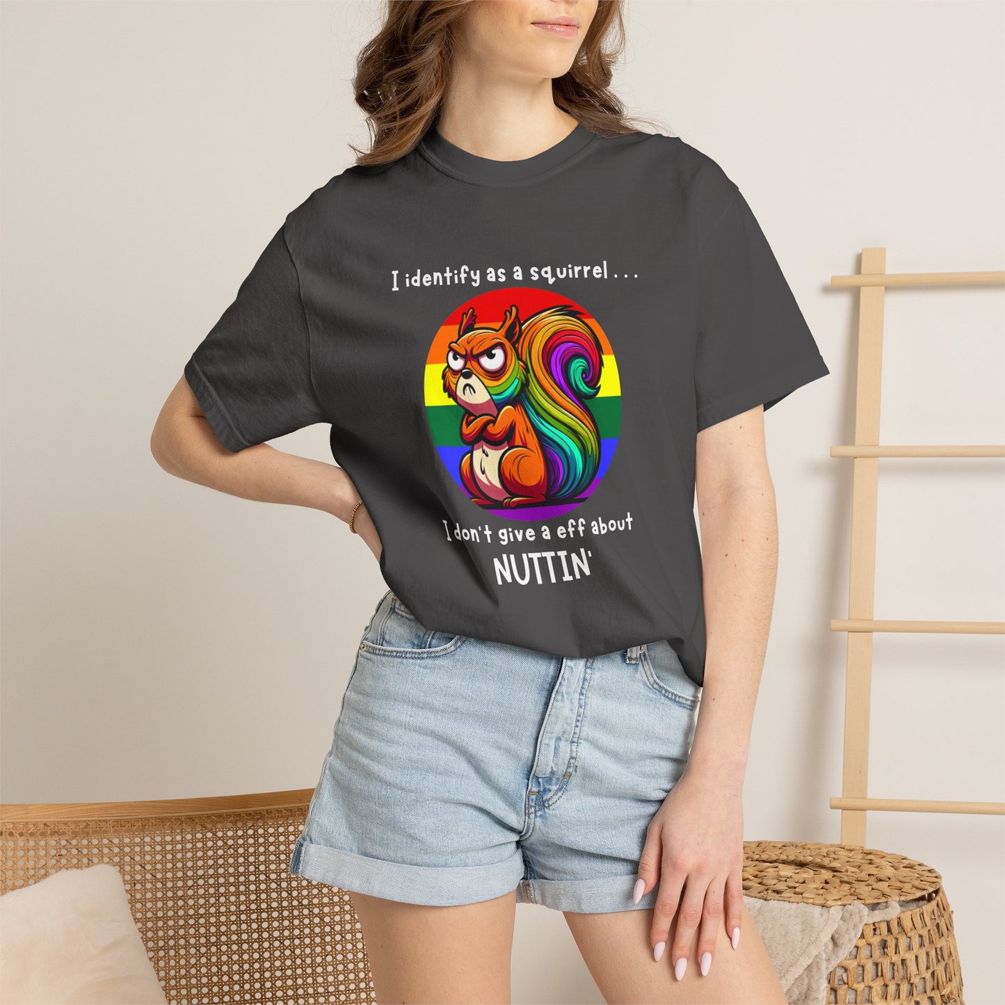 I Identify as a Squirrel - Pride T-Shirt