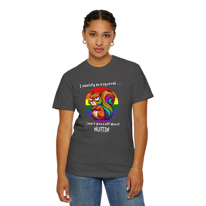I Identify as a Squirrel - Pride T-Shirt