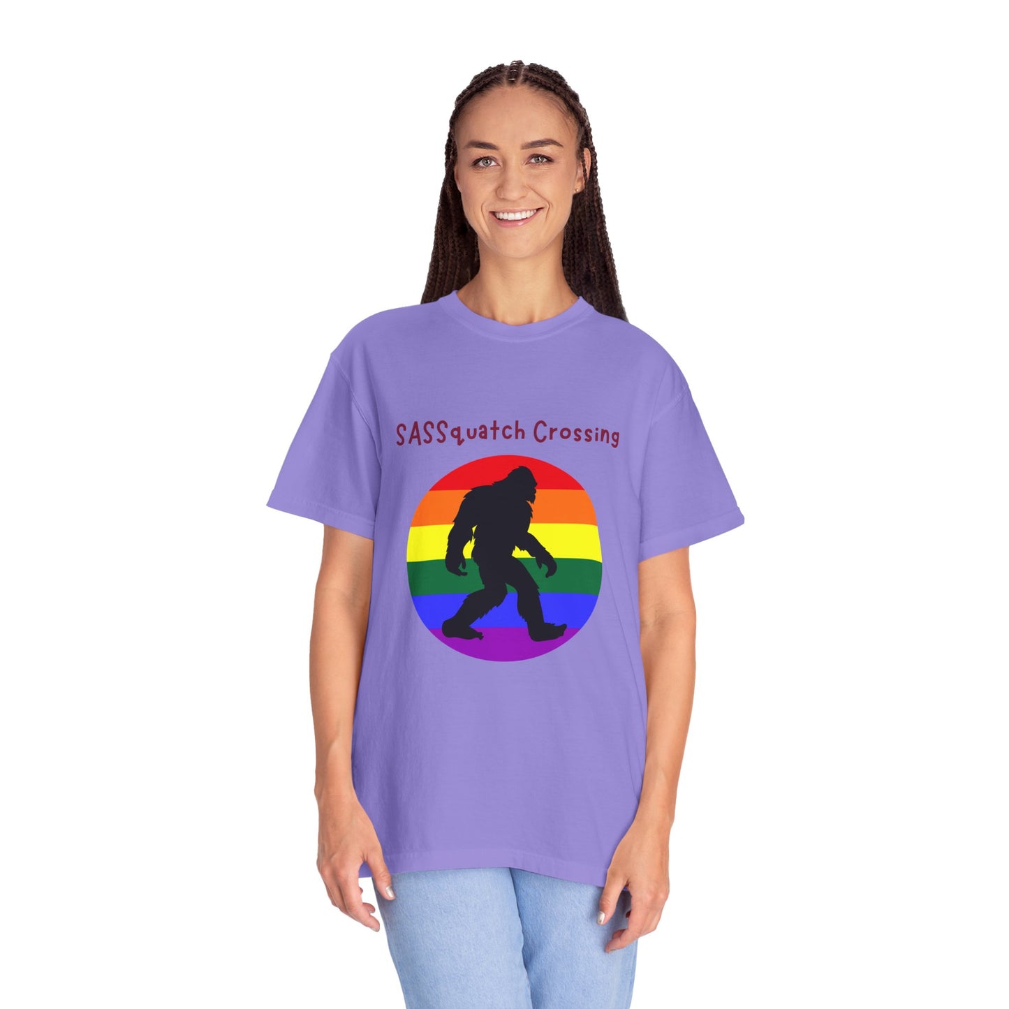 Sassquatch Crossing Pride-Themed T-Shirt