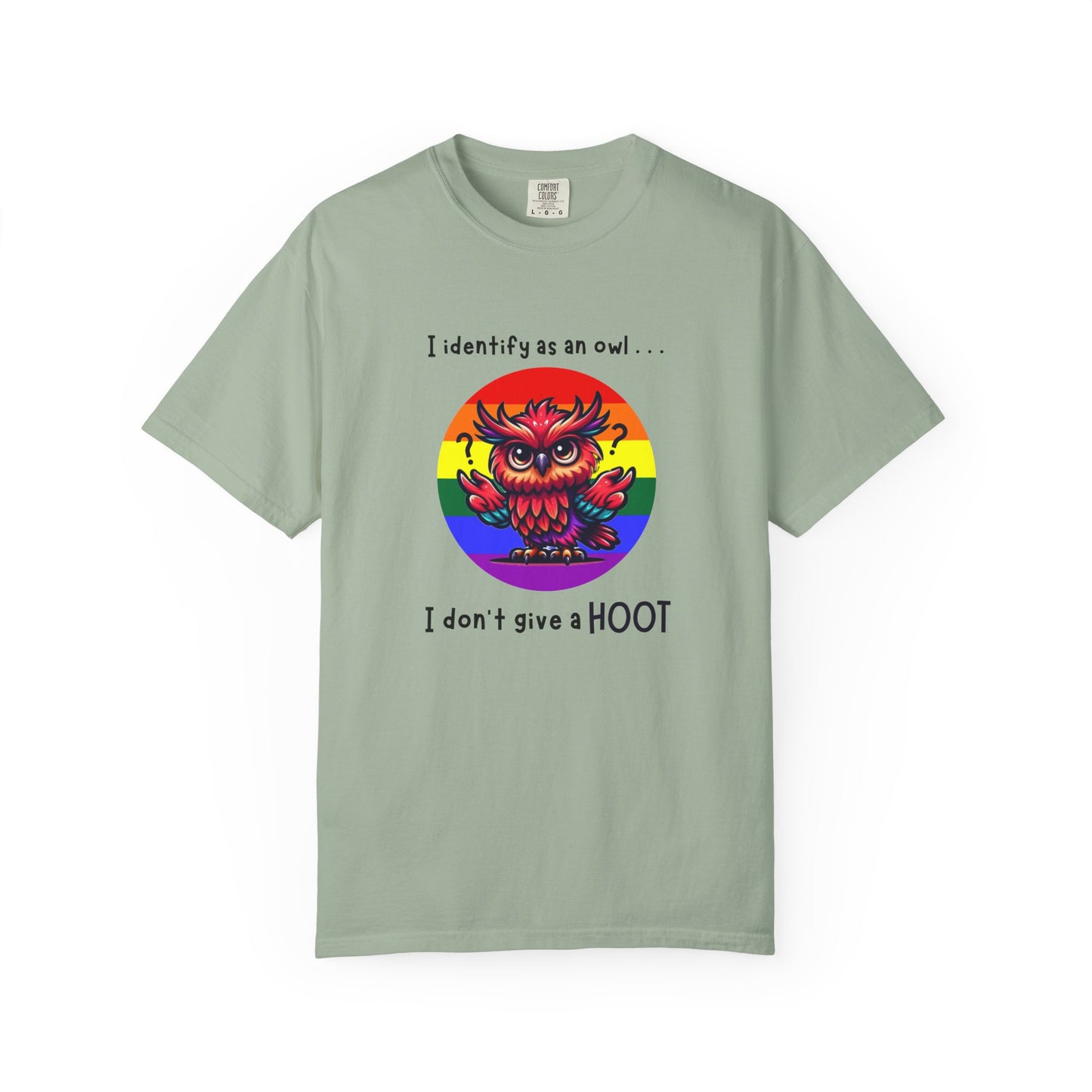 I Identify as an Owl - Pride T-Shirt