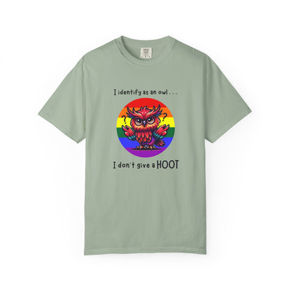 I Identify as an Owl - Pride T-Shirt