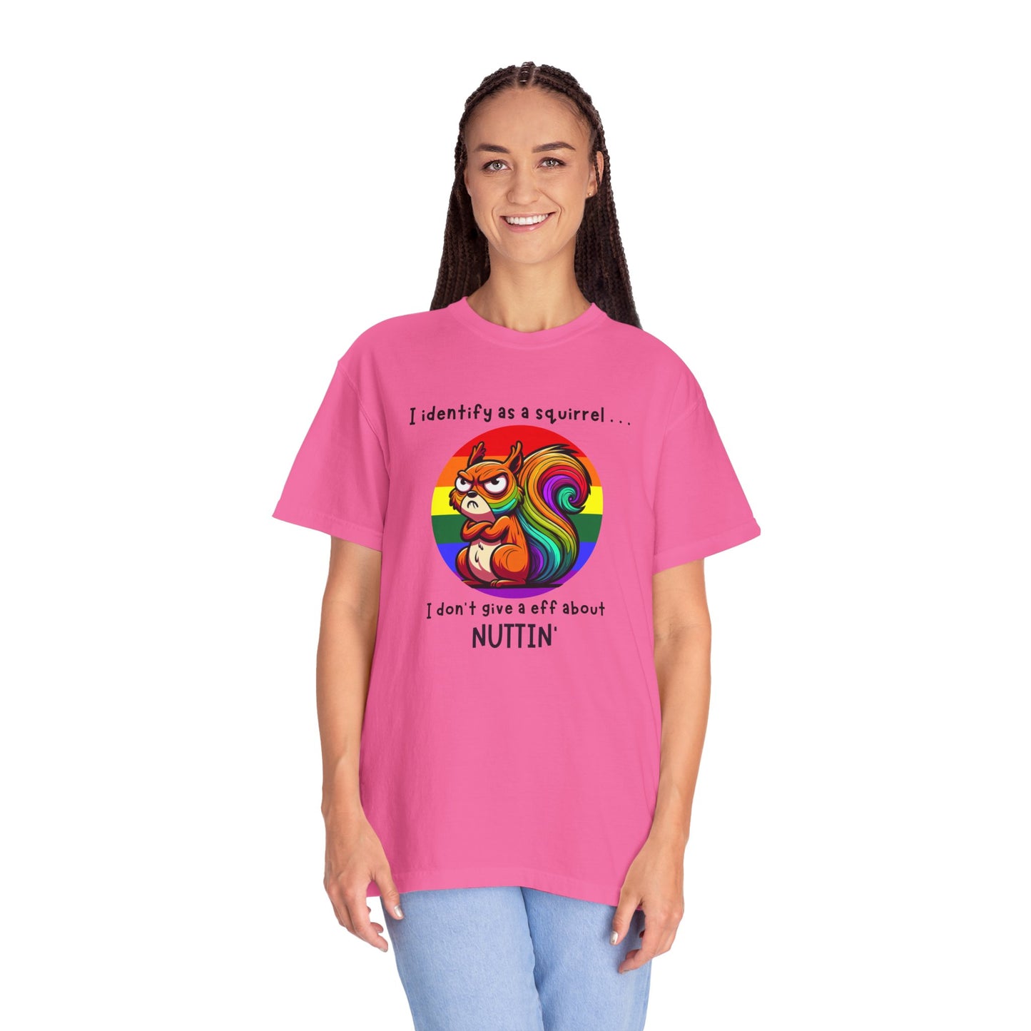 I Identify as a Squirrel - Pride T-Shirt