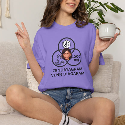 Zendayagram Venn Diagram T-Shirt