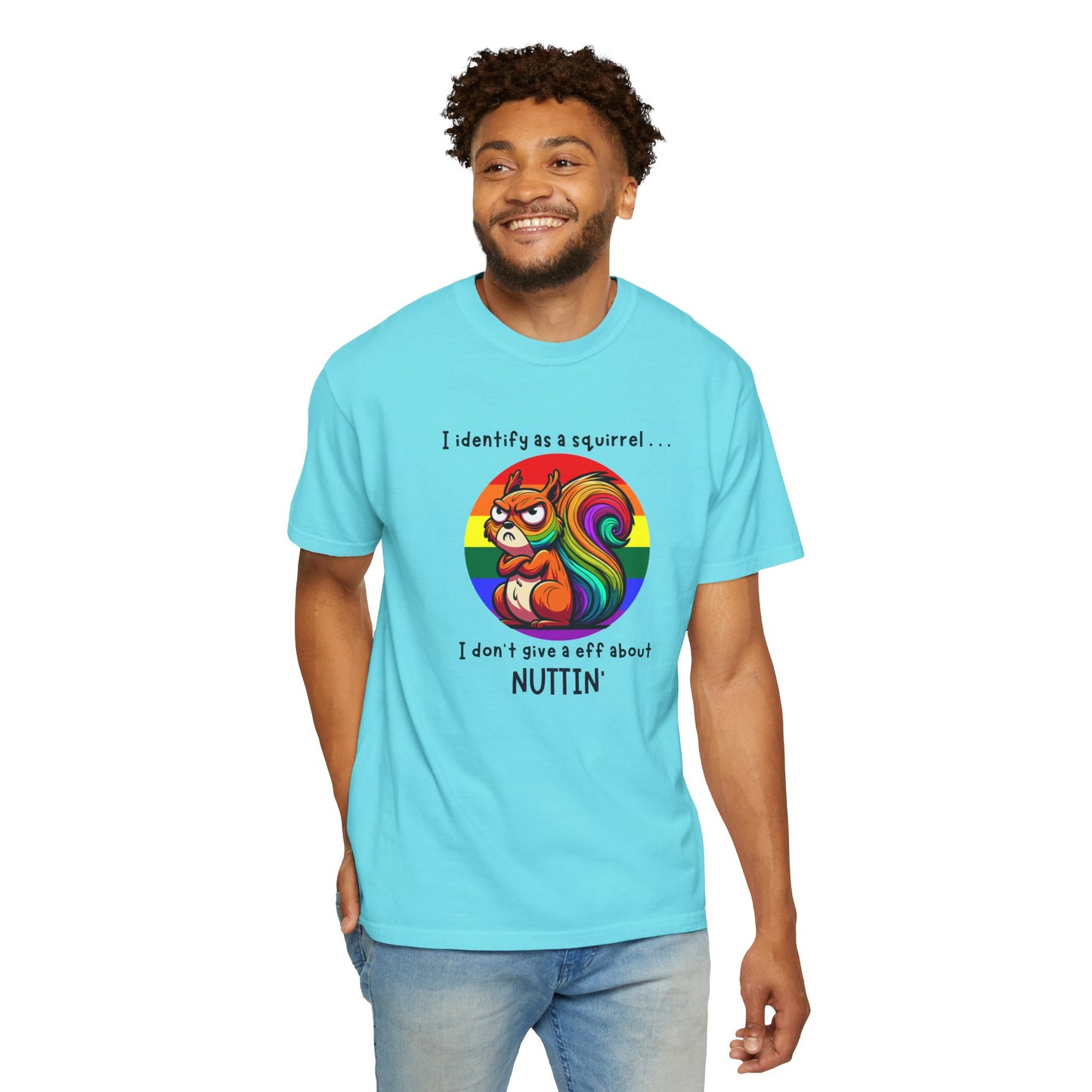 I Identify as a Squirrel - Pride T-Shirt