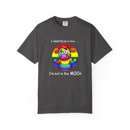 I Identify as a Cow - Pride T-Shirt