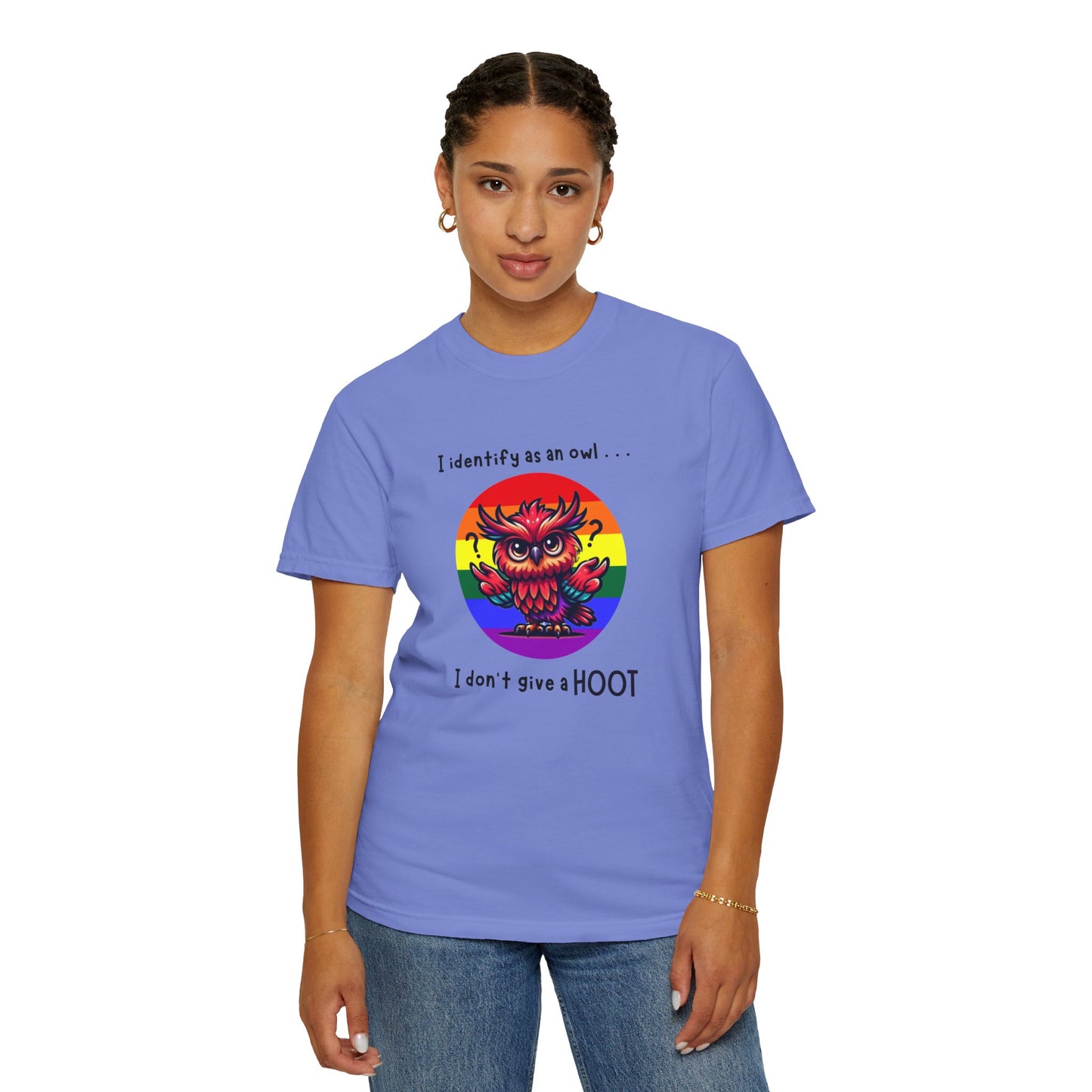 I Identify as an Owl - Pride T-Shirt