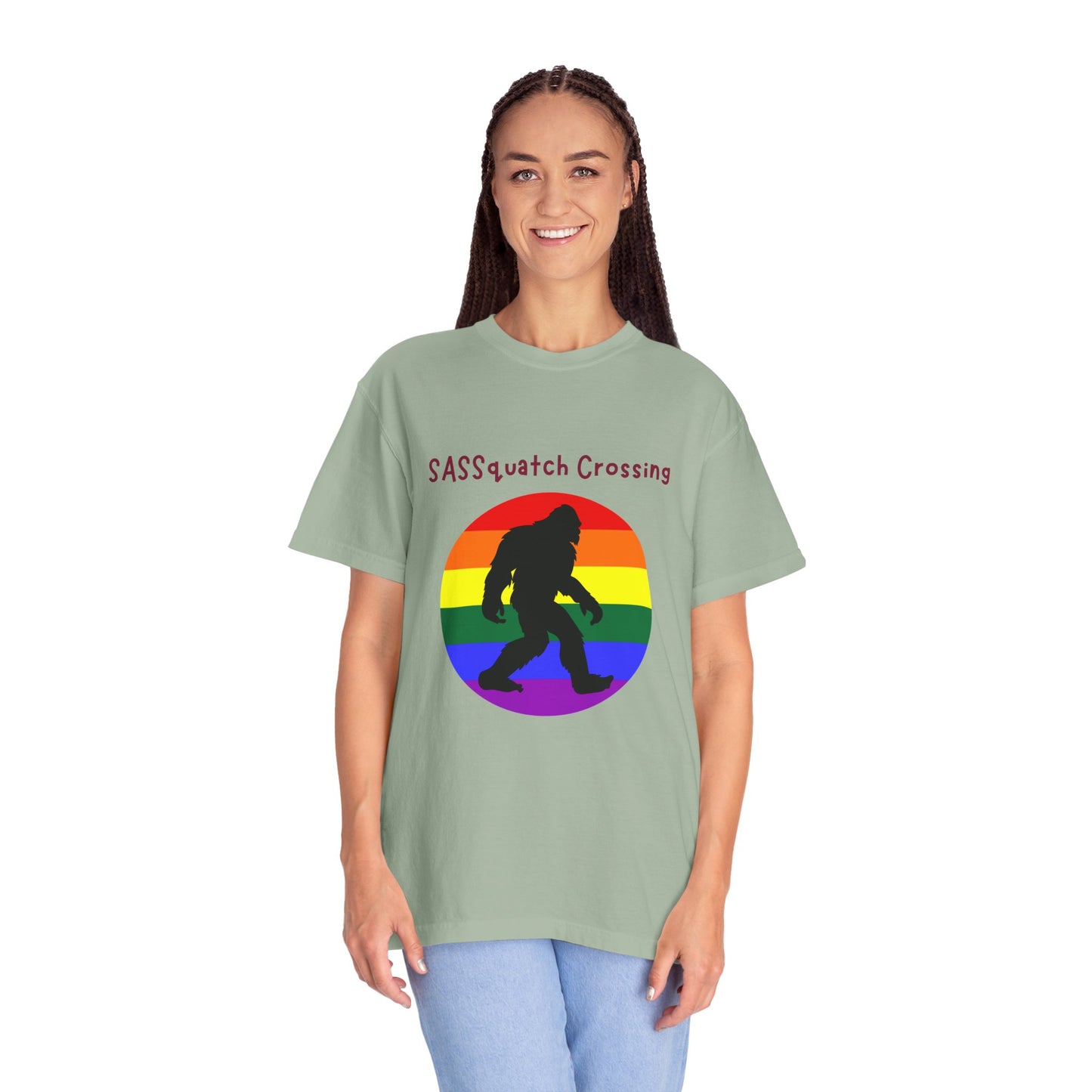 Sassquatch Crossing Pride-Themed T-Shirt