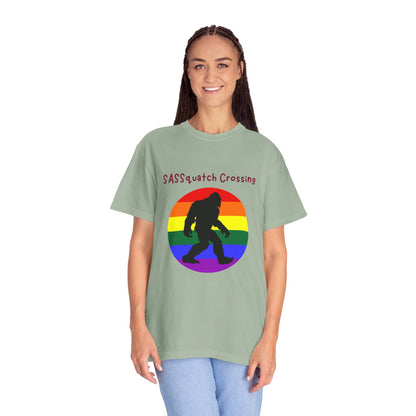 Sassquatch Crossing Pride-Themed T-Shirt